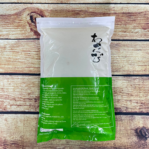 Wasabi Mù Tạt Bột Umami-Ya {Dalian Tianpeng} Gói 1KG