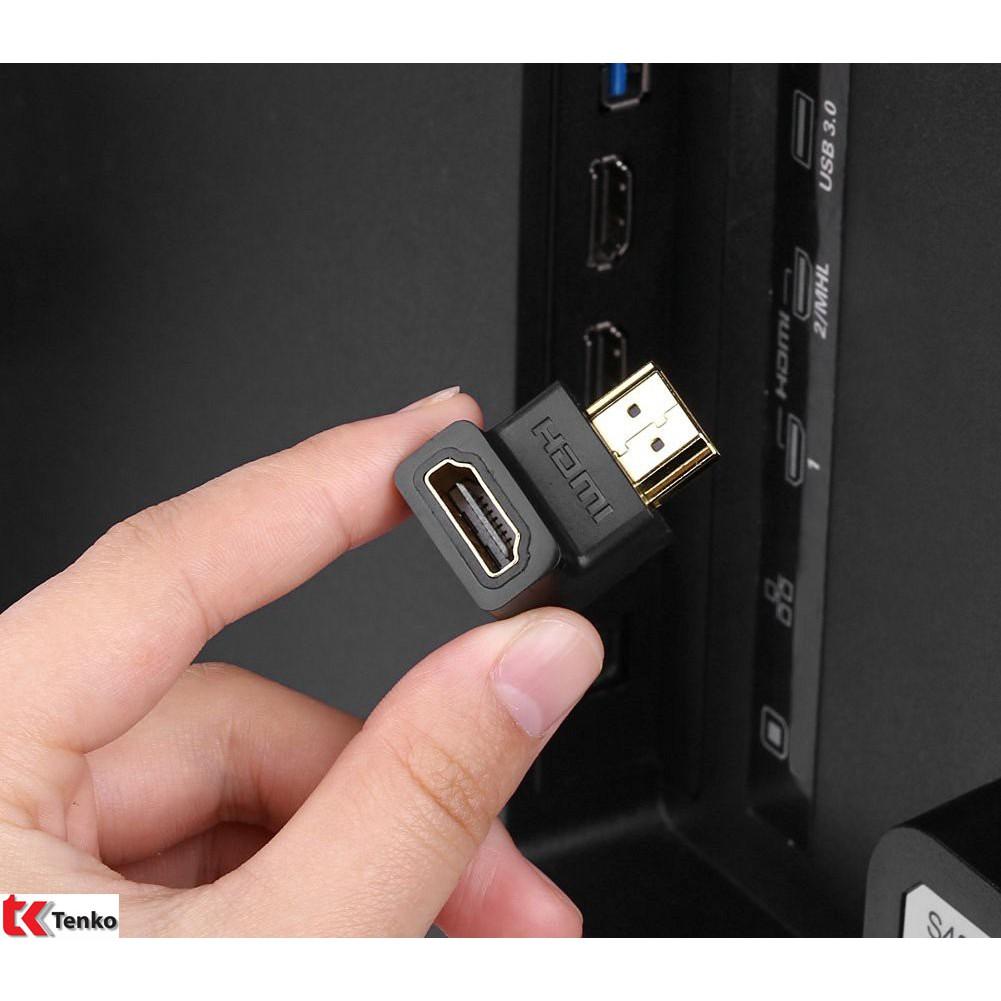 Đầu Nối HDMI Vuông Góc 90 Độ Ugreen 20109 - Hàng chính hãng