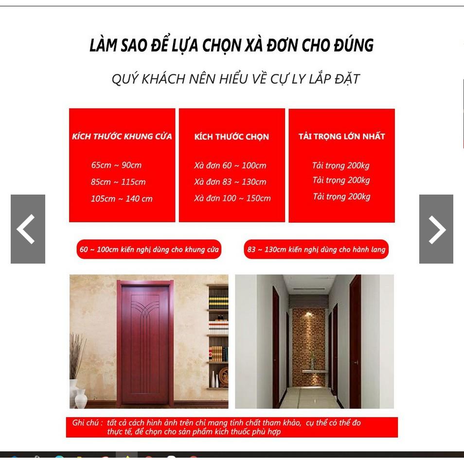 Xà Đơn Treo Tường Có Chốt Chống Xoay ( An Toàn Cao Cấp ) Mẫu Mới Nhất + Tặng Kèm Găng Tay Tập Xà Siêu Tiện Lợi