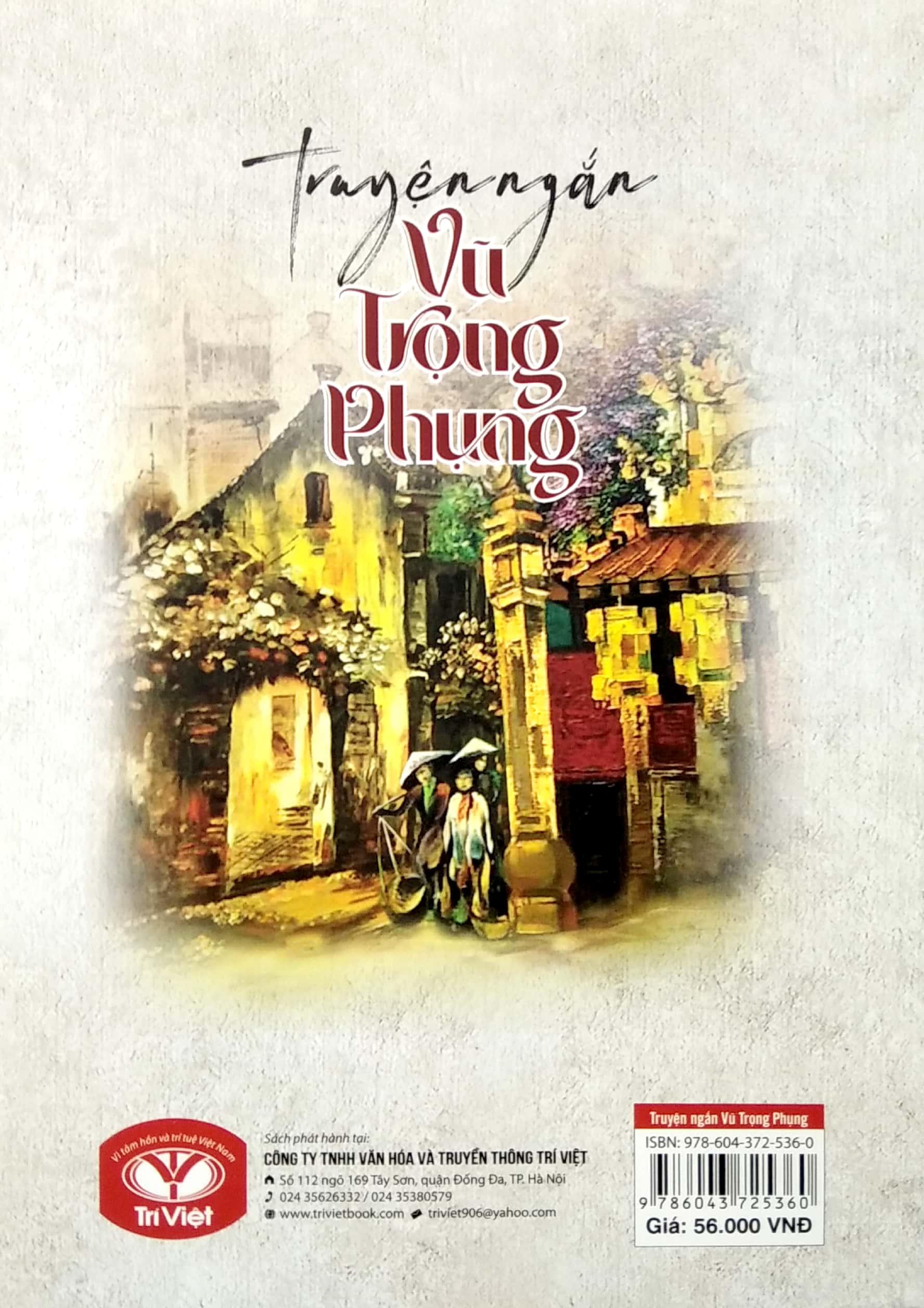 Truyện Ngắn Vũ Trọng Phụng (Tái Bản 2022)