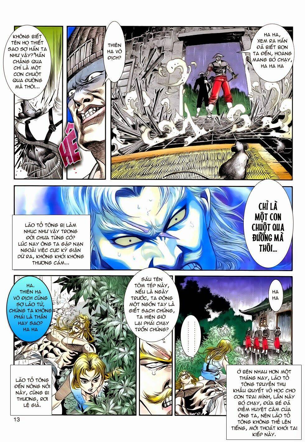 long hổ phong bạo chapter 1 13
