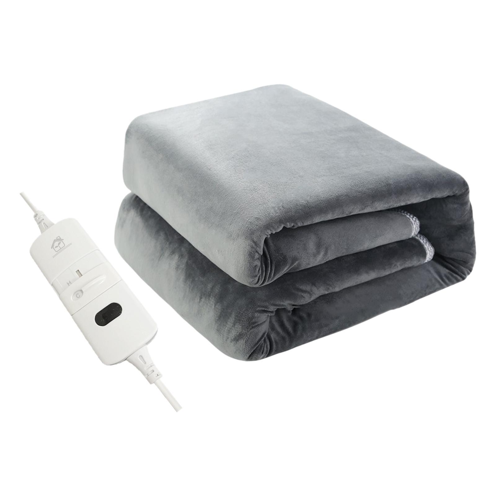 Heated Blanket Adjustable Temperature Setting for Bedroom Home Traveling Office Household