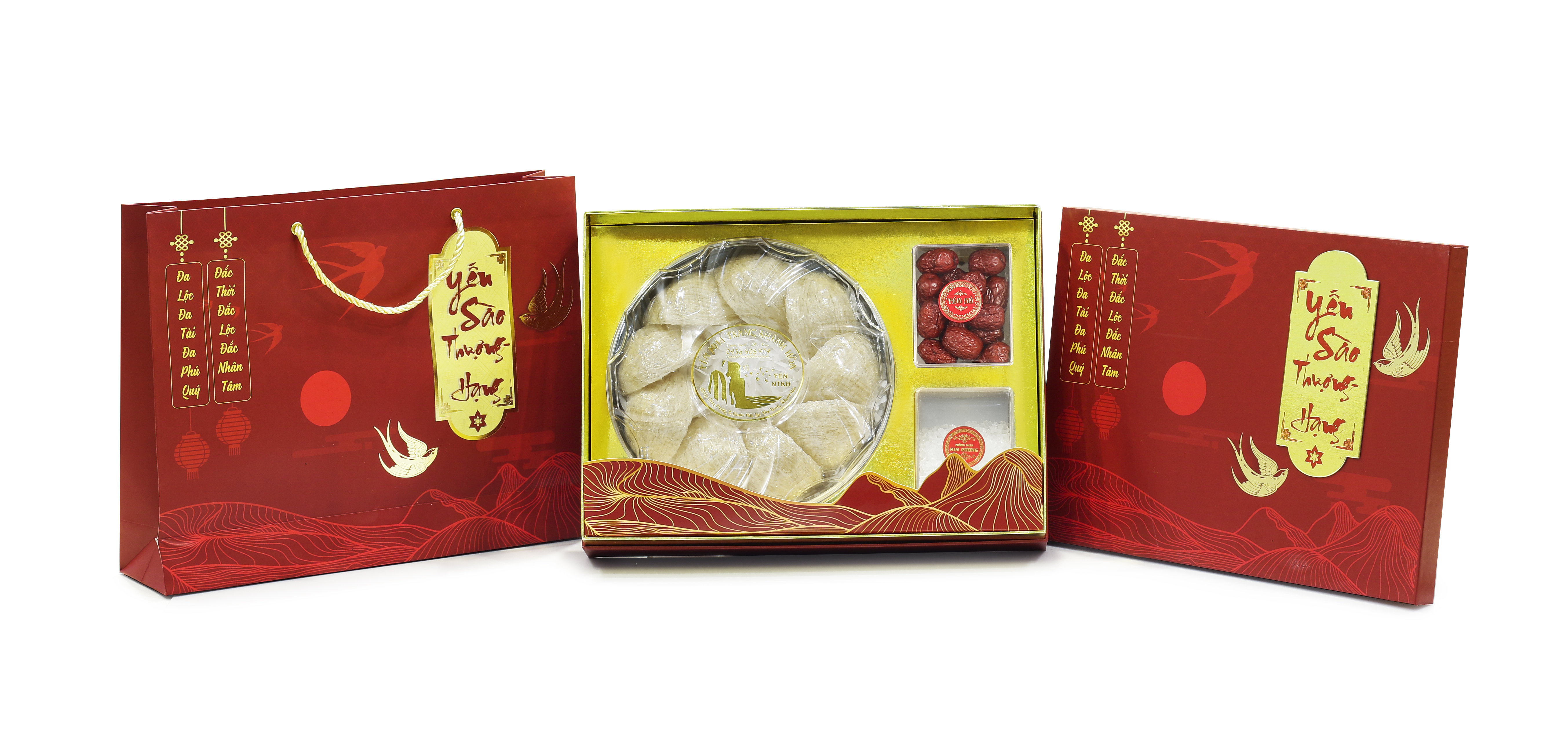 Hộp Quà Tổ Yến Sào Yến Rút Lông 100g Yến Nha Trang Khánh Hòa