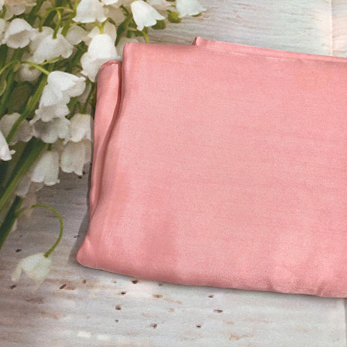 Vải Lụa Tơ Tằm màu nude may áo dài, dệt thủ công, khổ rộng 90cm, mềm mượt &amp; thoáng mát