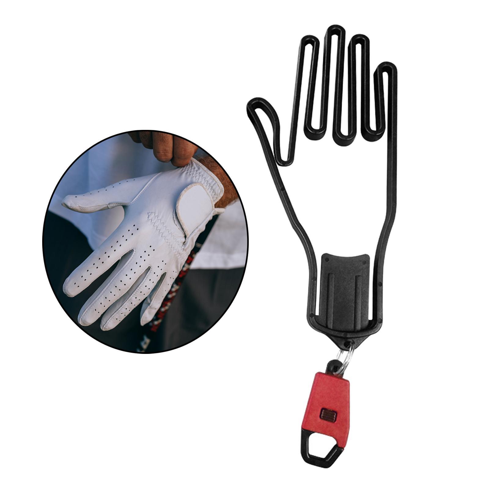 1 Piece Golf Glove Holder Durable Outdoor Sport Golfer Accessory Plastic Hanger Keeper