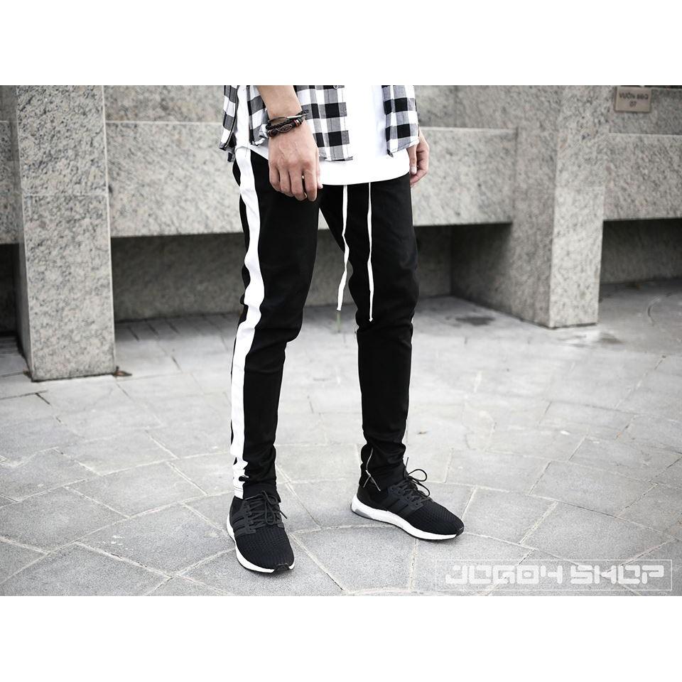 Quần track pants zipper cực chất