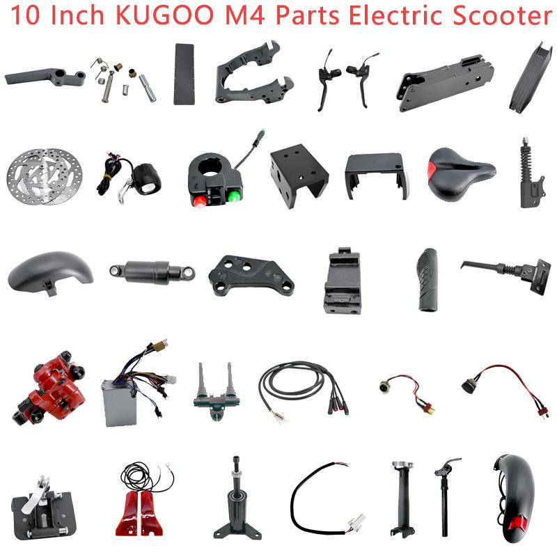 10 Inch Xe Điện Phần Cho Kugoo M4 Khác Nhau Sửa Chữa Phụ Tùng Phanh Tay Phuộc Sau Dụng Cụ E-Scooter Kick Phụ Kiện Color: brake wire