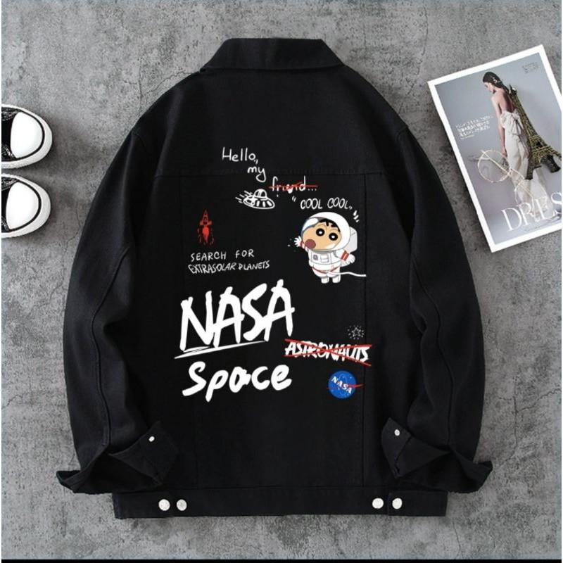 Áo khoác Jean Nasa quảng châu