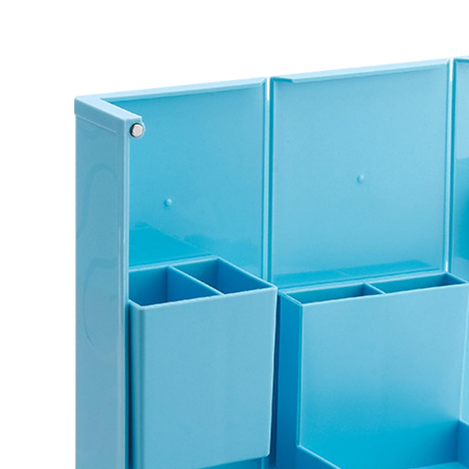 Foldable Pencil Organizer Stationery Container for Office Desktop Home