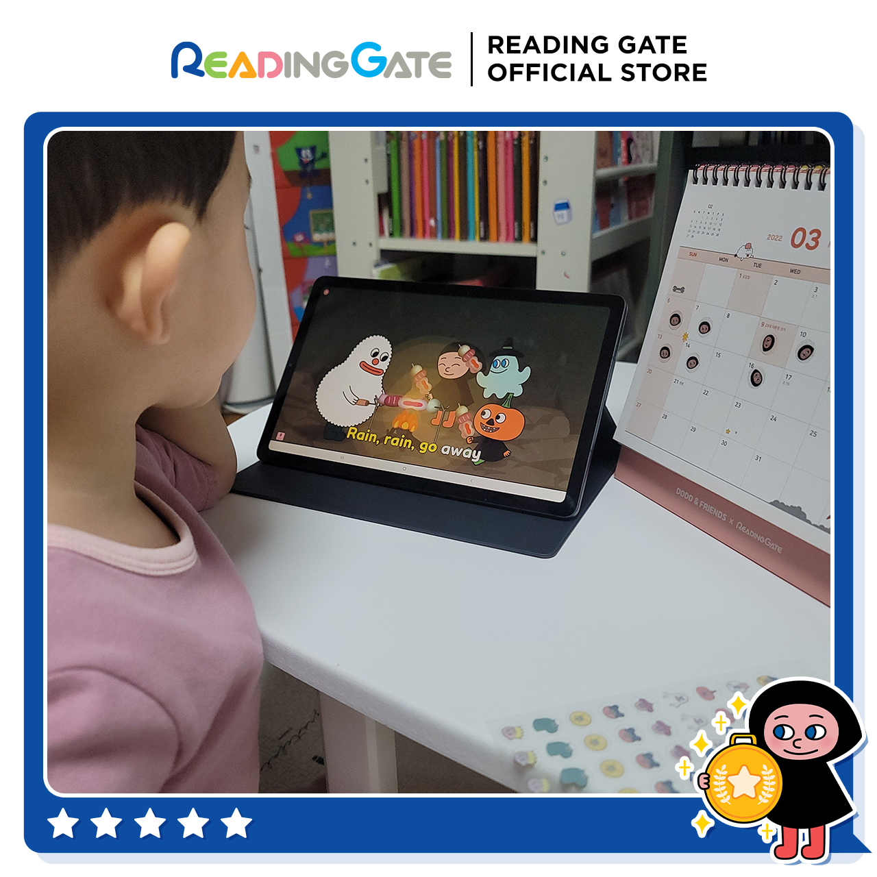 Sách DODO ABC PHONICS 5 READING GATE Cho Bé Từ 5 Đến 8 Học Ngữ Âm, Đánh Vần Tiếng Anh