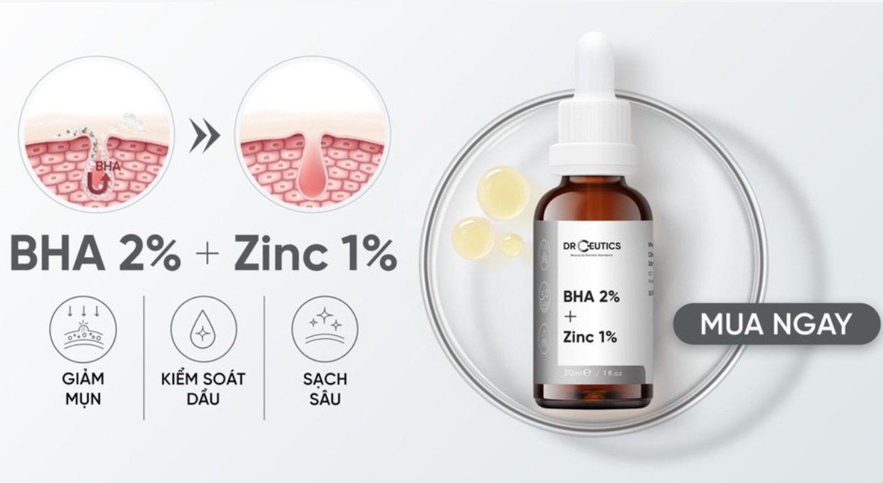 Combo 2 Sản Phẩm Giúp Ngăn Ngừa, Hồi Phục Da Mụn Drceutics