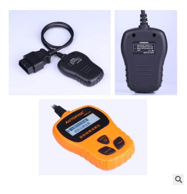 Giao hàng nhanh OBD2 lái xe máy tính phát hiện chẩn đoán lỗi động cơ bộ giải mã ô tô OM121 phiên bản tiếng Trung và tiếng Anh