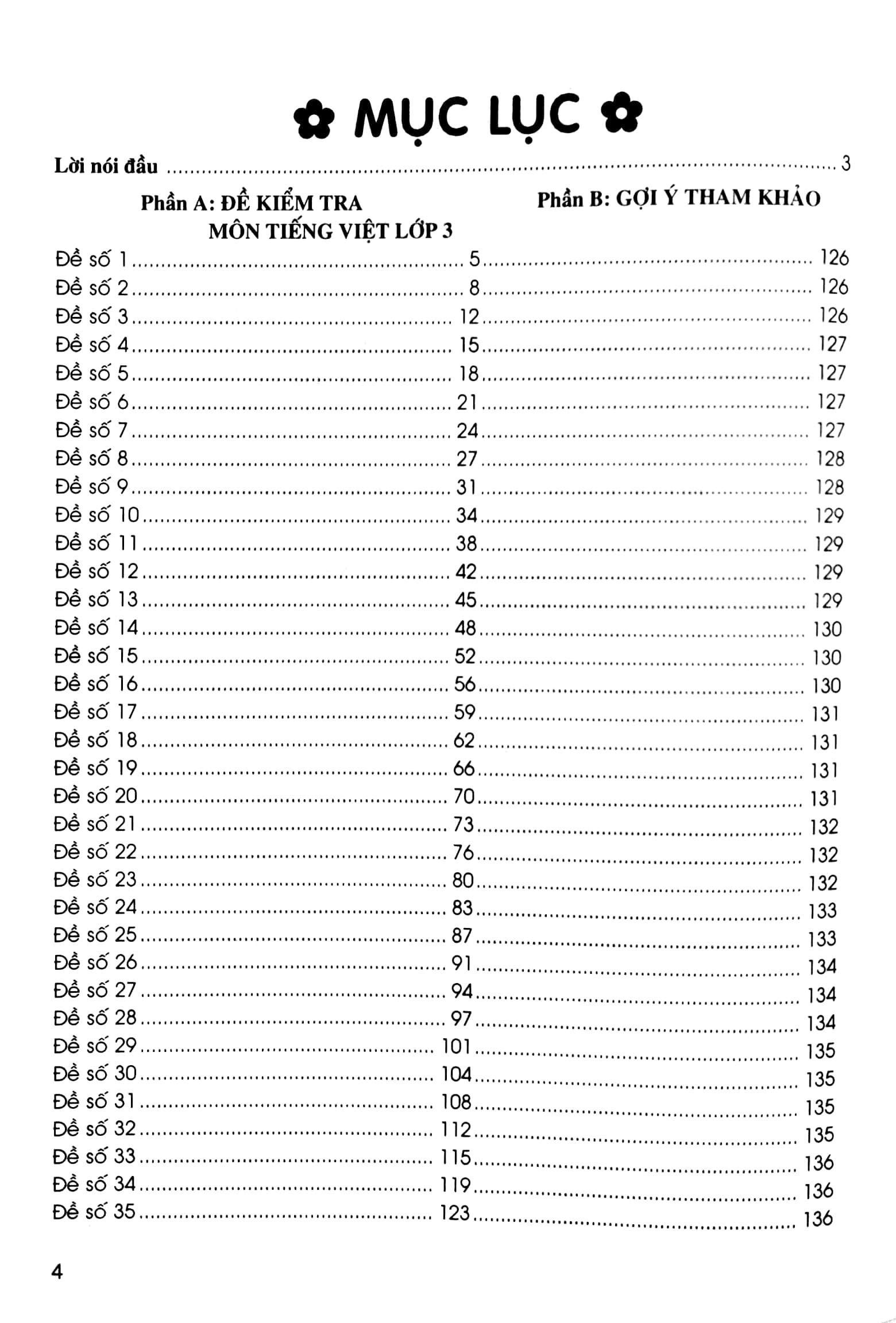 Bộ Đề Kiểm Tra Môn Tiếng Việt Lớp 3