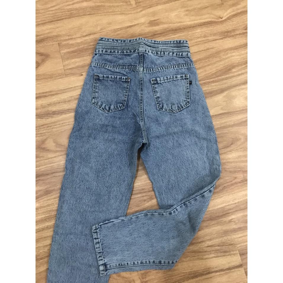 Quần baggy - quần jean baggy nữ cạp cao MaiAnh.88 phong cách Street style