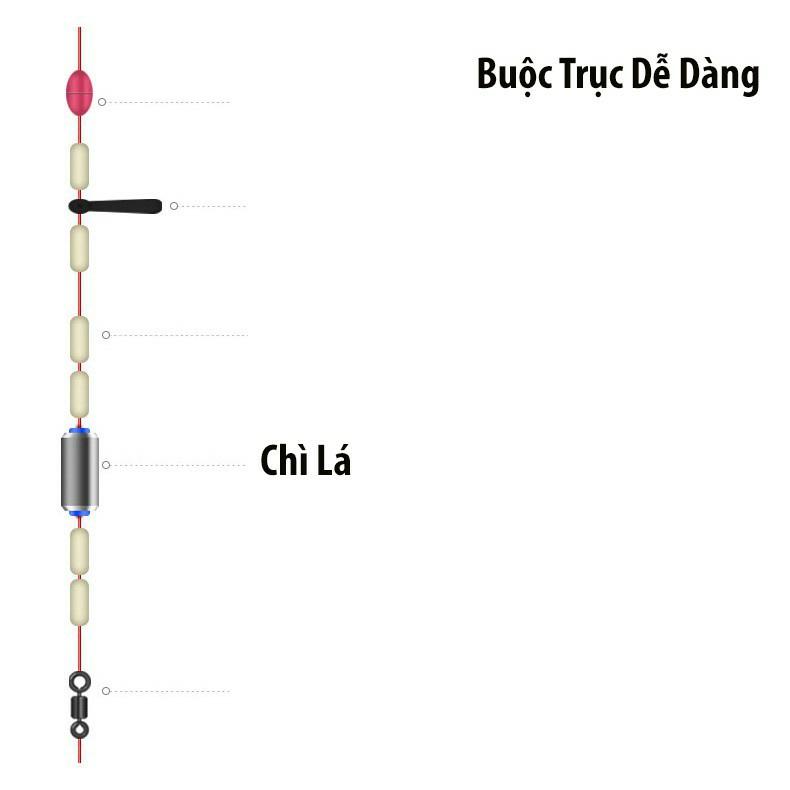 Chì Câu Cá - Chuyên buộc trục câu đài - Chì lá câu đài