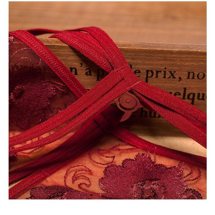 Quần lót nữ Sexy, Quần ren lọt khe xẻ đáy sexy QK01