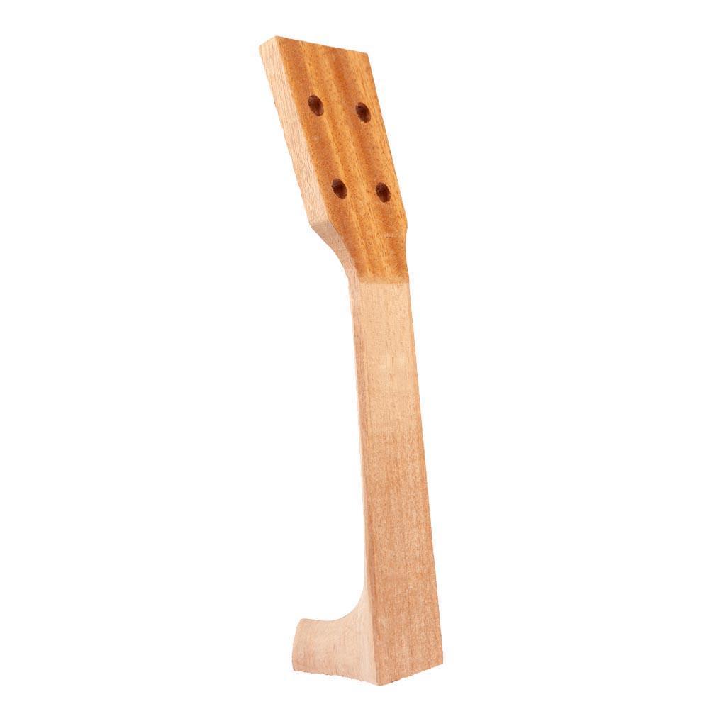 DIY Ukulele Neck Unfinished for 21inch Soprano Ukulele Hawaii Guitar Parts
