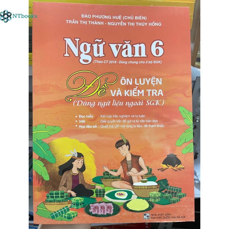 Combo 2 cuốn sách Ngữ Văn 6 đề ôn luyện và kiểm tra + Phương pháp đọc hiểu và viết (Dùng ngữ liệu ngoài sgk)