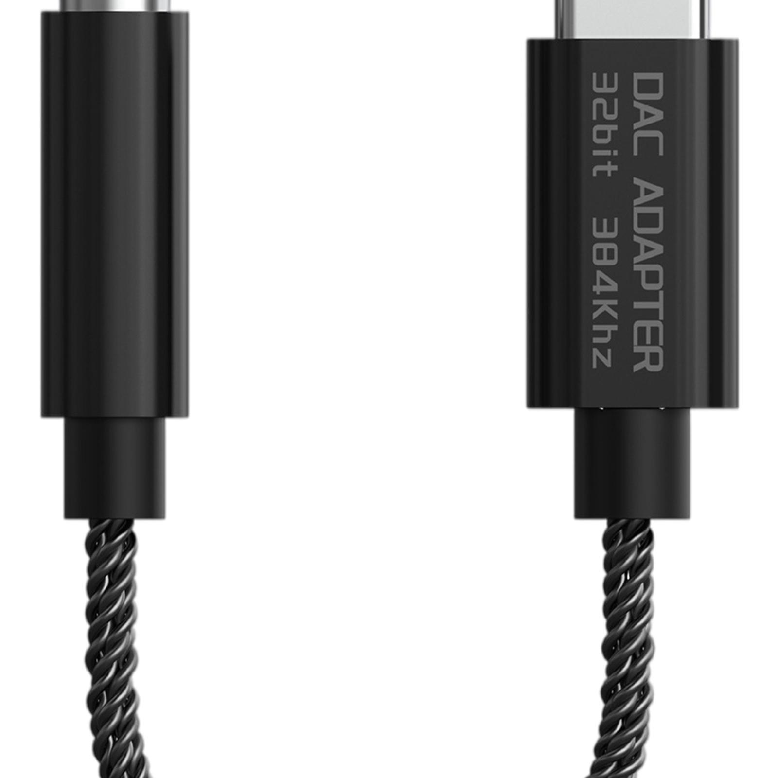 USB C to 3.5mm Audio Adapter DAC for More Devices