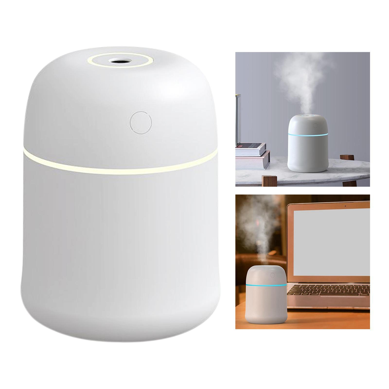 USB Led Air Humidifier Purifier Essential Mist for Car Home Desktop Bedroom