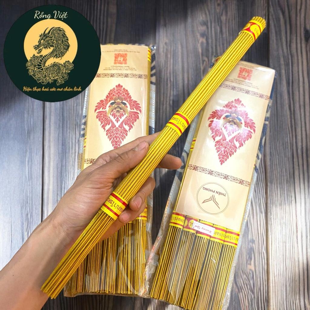 [TÚI 200 CÂY] Hương cuộn tàn tài lộc RỒNG VIỆT, Hương Thái cuộn tàn số 6 phong thuỷ, không hoá chất