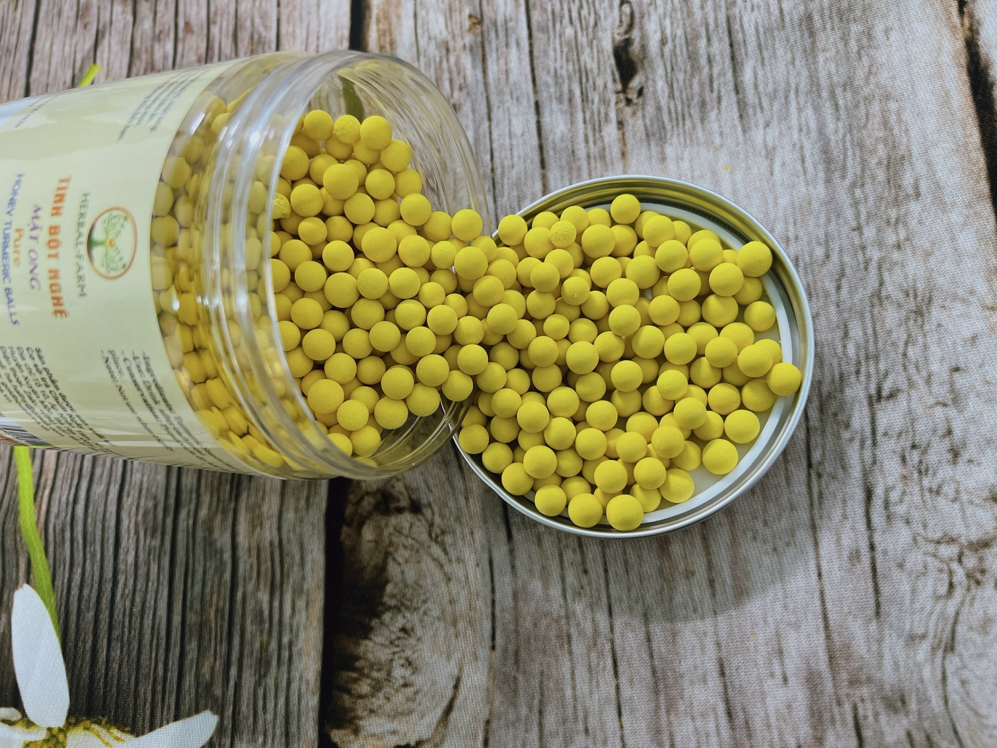 Tinh Bột Nghệ Mật Ong Pure Herbal Farm 300g