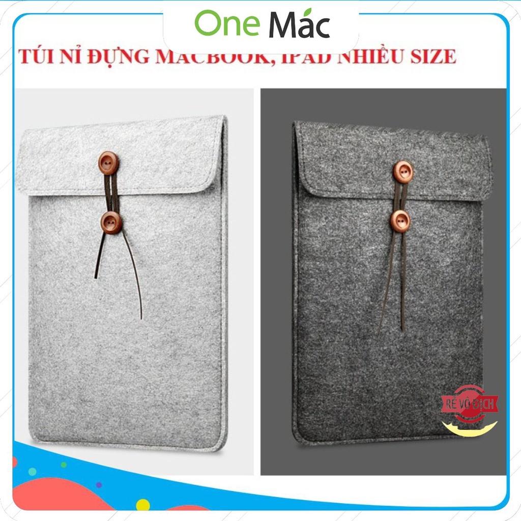 ️ Túi Nỉ Chống Sốc Bảo Vệ Laptop - Macbook Air Pro 11 inch, 12 inch, 13 inch, 14 inch, 15 inch, 16 inch.