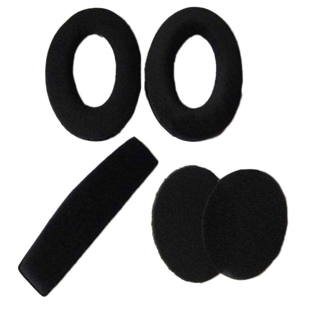 Replacement Ear Pads Cushions +Headband Pad For HD515 HD555 HD595