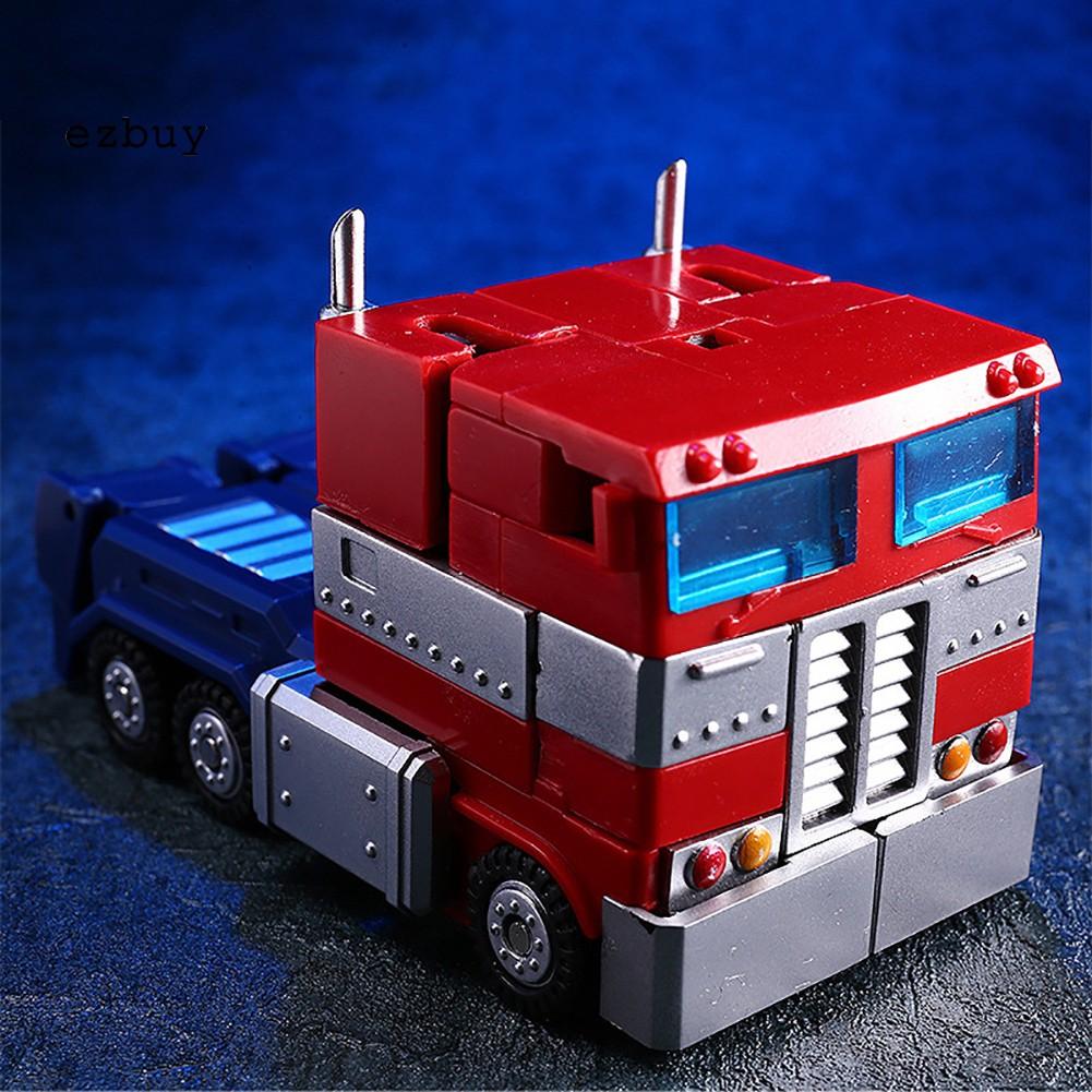 【EY】12cm Deformable Car Transformation GT-05 Optimus Prime Model Kids Toy Gifts