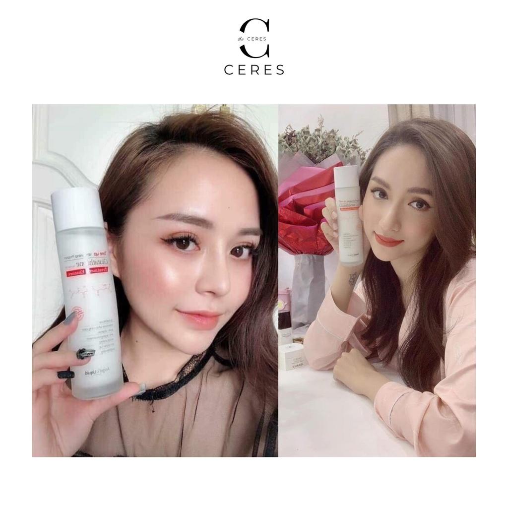 Nước Hoa Hồng Angel Liquid Dưỡng Trắng Toner Cao Cấp Whitening Program Glutathione Treatment