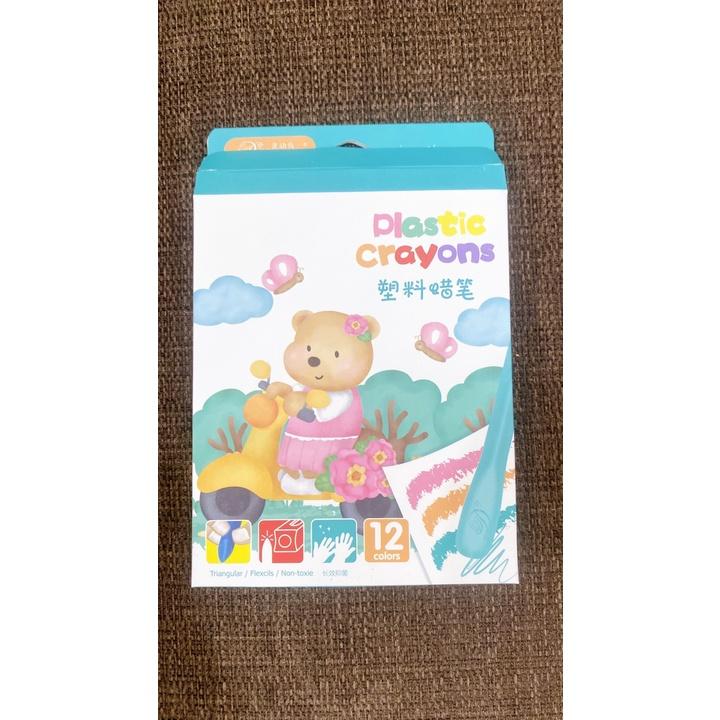 Bộ Sáp Màu Hữu Cơ Crayons 24 Bút Cho Bé Tập Vẽ Tập Tô