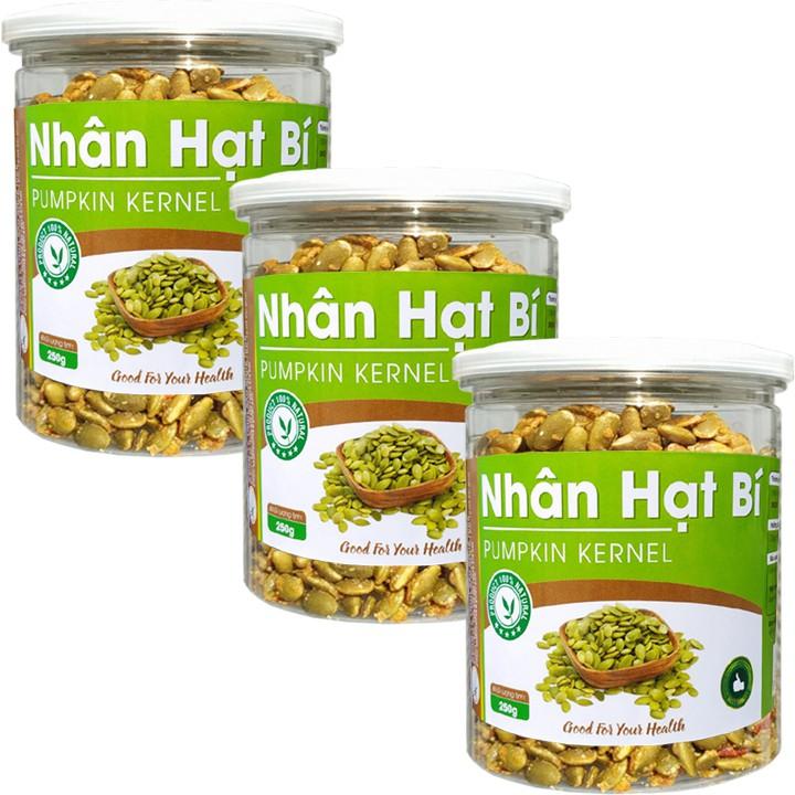 Nhân Hạt Bí Rang Tỏi Ớt Mỗi Hũ 250g Hiệu SK FOOD