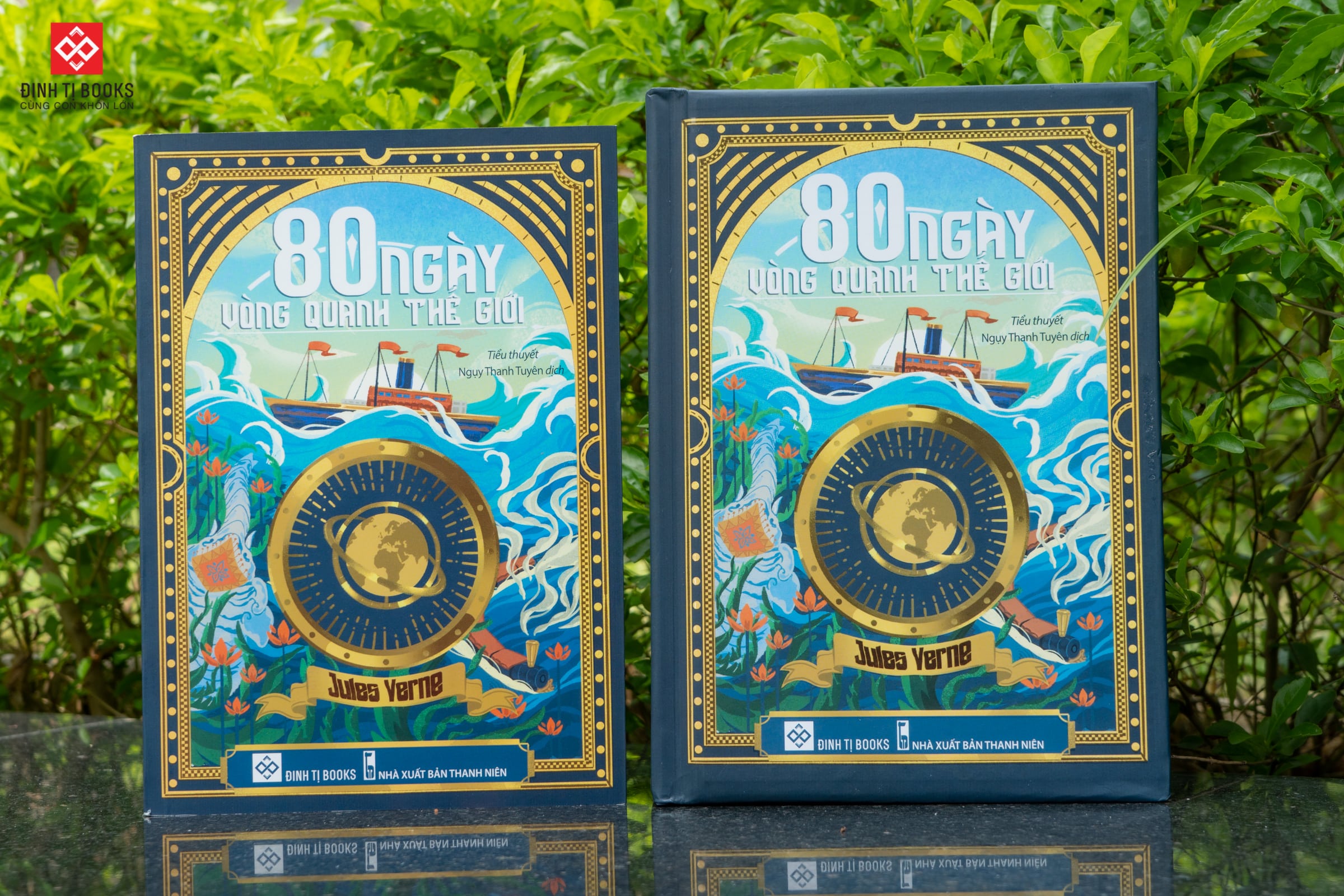 Sách - 80 ngày vòng quanh thế giới  - Đinh Tị Books
