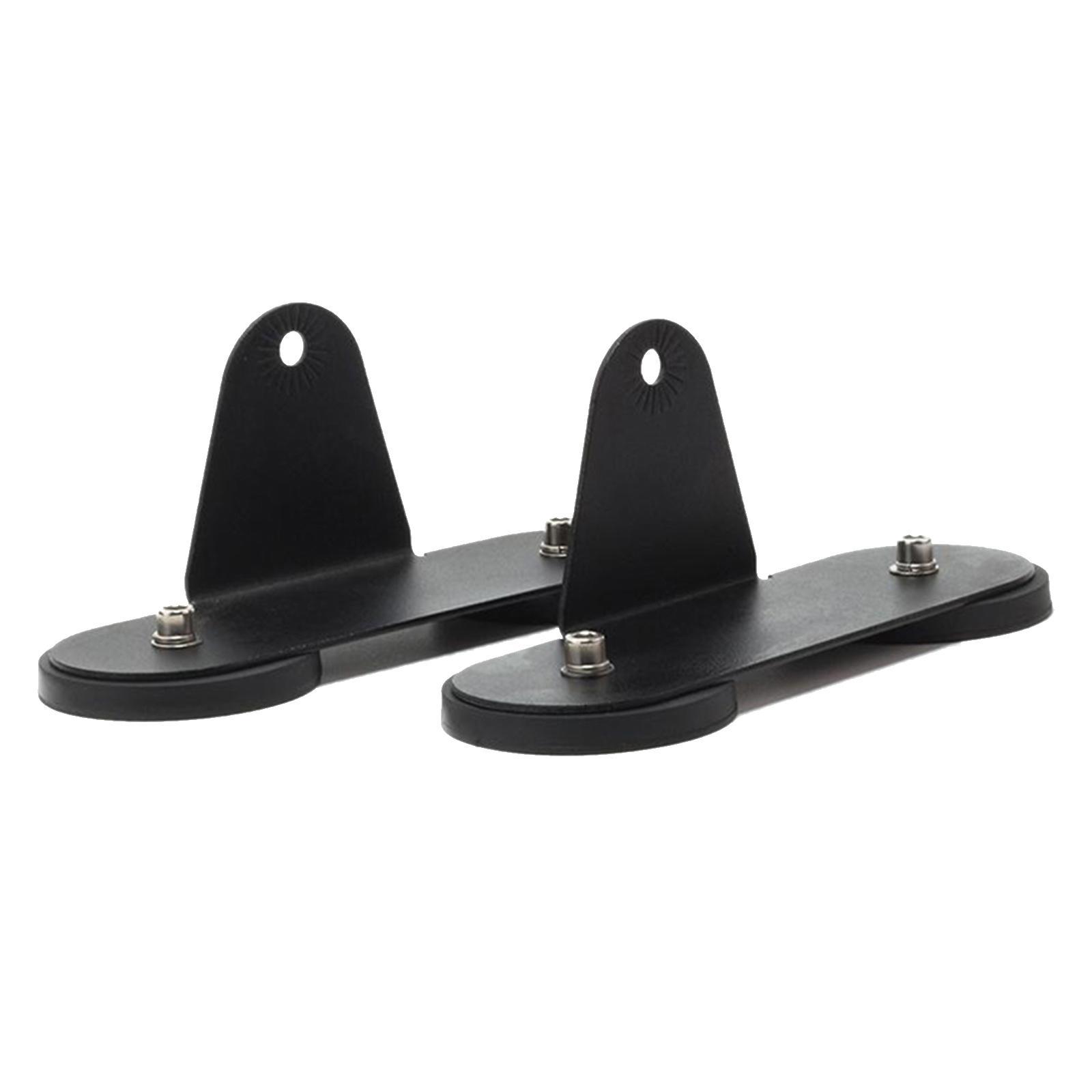 4Pcs Car Roof LED Light Bar Strong Base Mount Bracket Holder Black