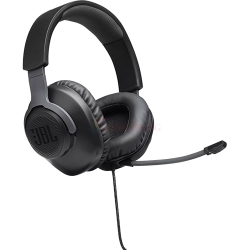 Tai nghe chụp tai có dây Gaming JBL Quantum 100 JBLQUANTUM100 - Hàng chính hãng