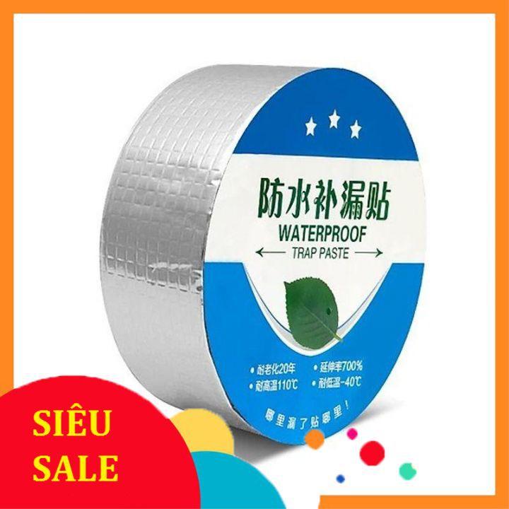BĂNG KEO CHỐNG THẤM BẢNG 5CM DÀI 5M SIÊU DÍNH