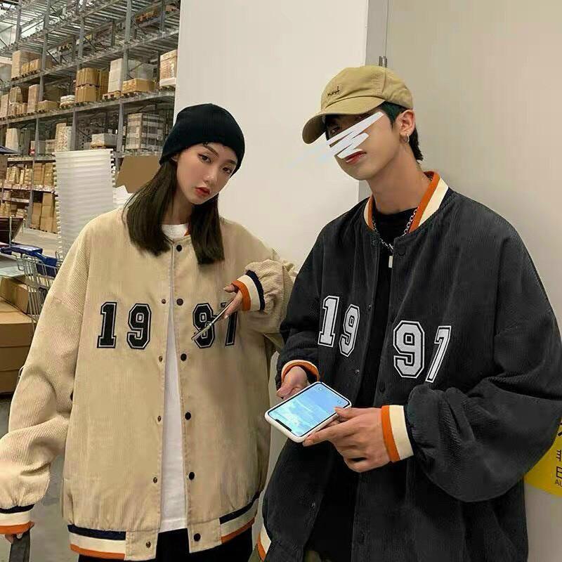 ÁO KHOÁC NHUNG NAM NỮ 1997 BOMBER UNISEX CHẤT LIỆU THOÁNG MÁT CHO MÙA HÈ THỜI TRANG MỚI KME