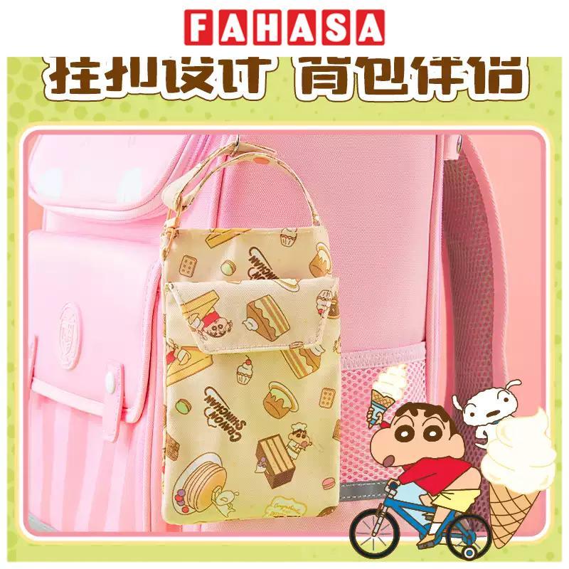 Túi Mini Cầm Tay Crayon Shin-Chan - Deli LB651 - Màu Hồng