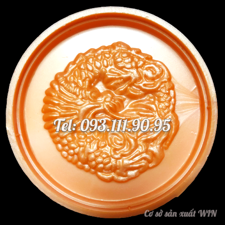 Khuôn ép xôi, khuôn trung thu Rồng Phụng - Loại 10 cm – Mã số 1630