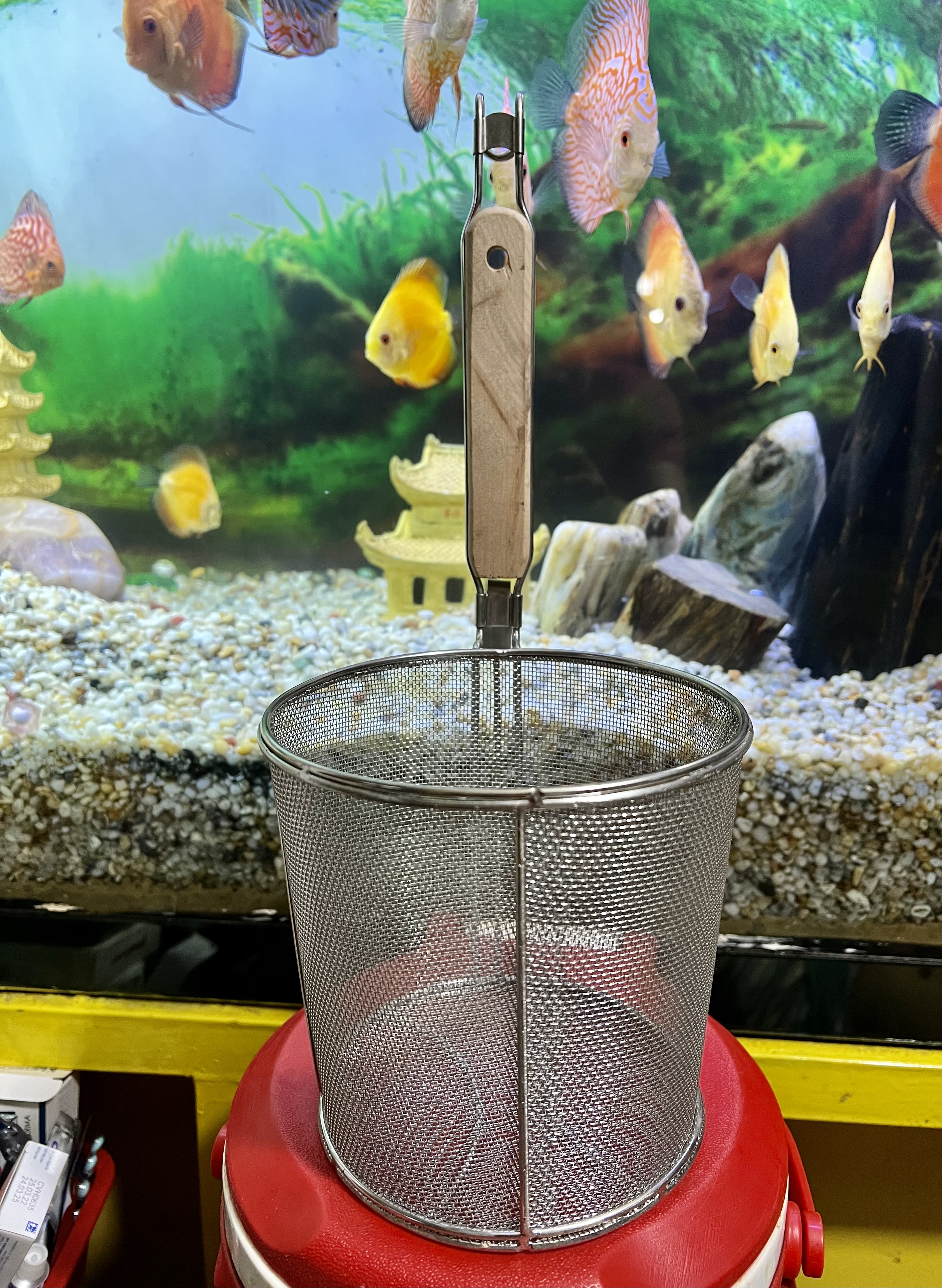 Vợt trụng Hủ Tiếu , mì , vớt đồ chiên sz 16 cm