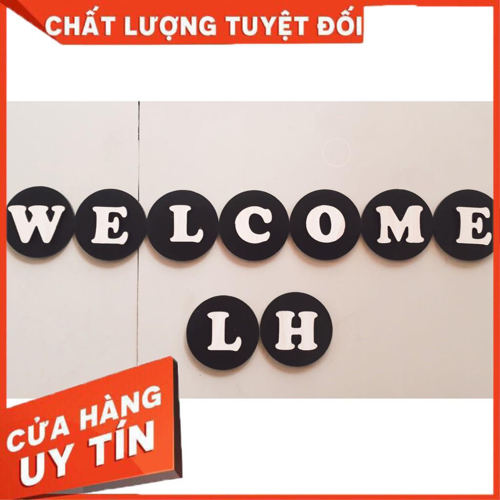 Bảng chữ cái trang trí dán, treo tường
