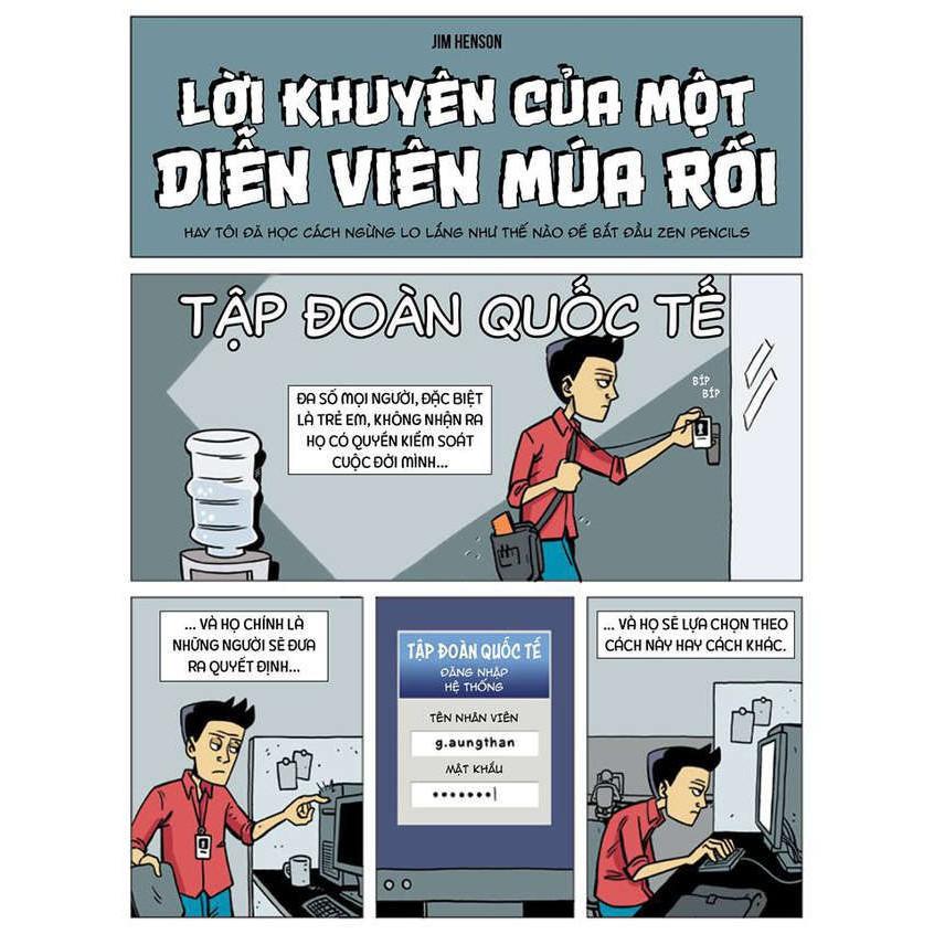 Hình ảnh Sách Zen Pencils Tập 1 Biếm Họa Danh Ngôn Truyền Cảm Hứng - Bản Quyền