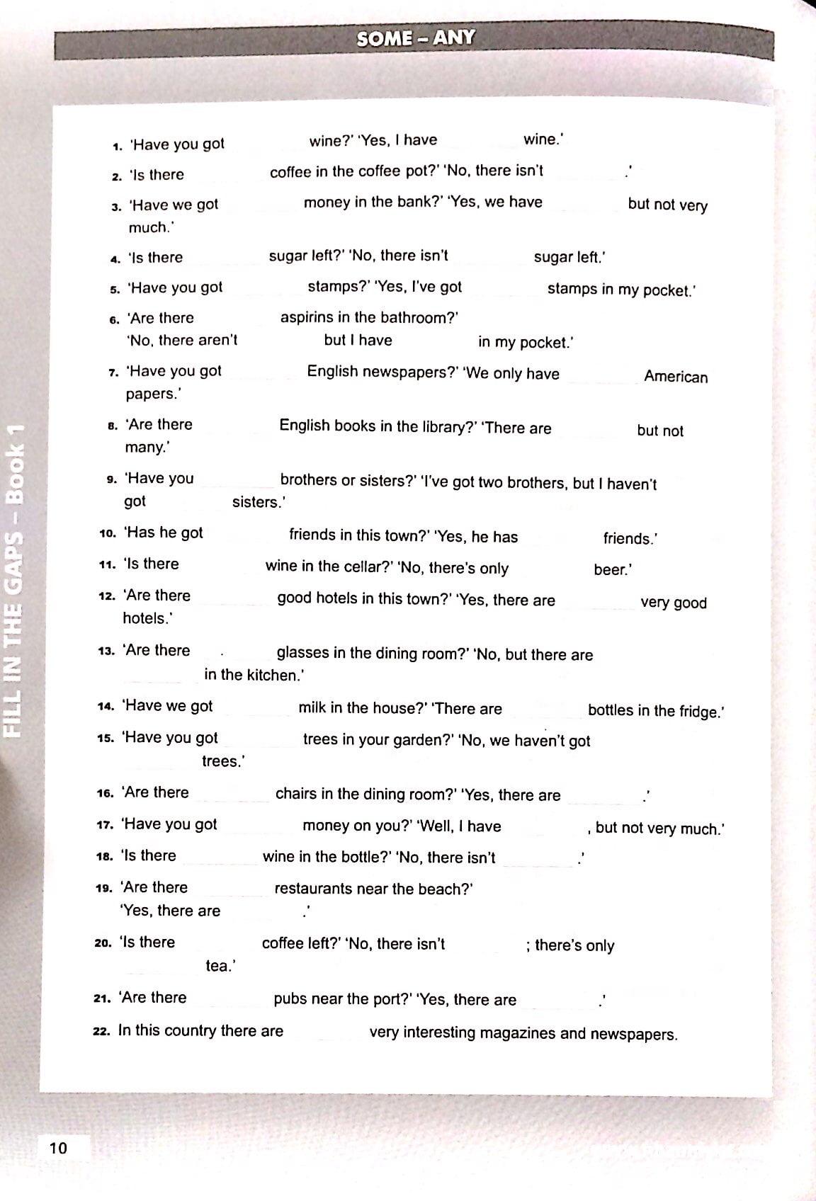 Sách Fill In The Gaps - Book 1 (Không CD) - ảnh 12