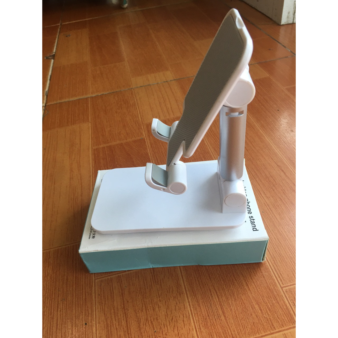 Giá đỡ điện thoại để bàn gấp Điện thoại di động Giá đỡ bàn cho iPhone ipad pro mini Samsung Xiaomi Tablet Đứng tăng và giảm Giá đỡ có thể điều chỉnh