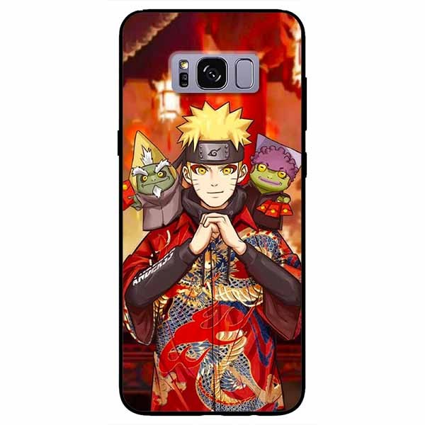 Ốp lưng dành cho Samsung S8 mẫu Naruto Áo Đỏ