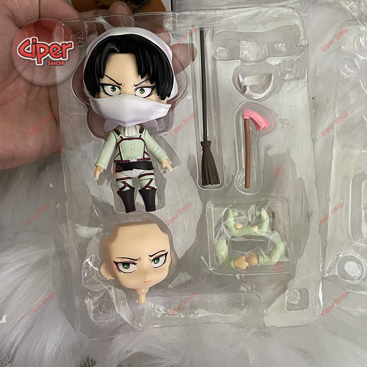 Mô hình Nendoroid 417 - Levi Cleaning Ver - Figure Action Nendoroid 417