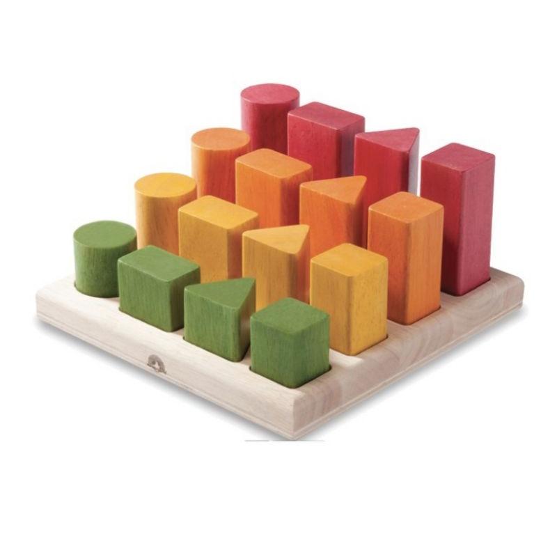 ĐỒ CHƠI - BỘ XẾP HÌNH SÁNG TẠO 16 CHI TIẾT & 100 CHI TIẾT-Đồ chơi gỗ an toàn, sáng tạo, phát triển trí tuệ, thông minh