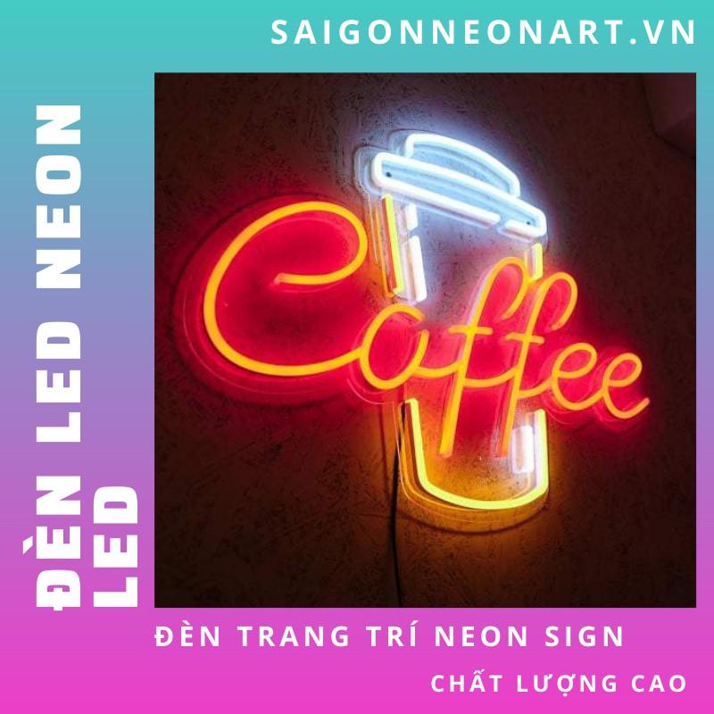 Đèn LED neon sign hình BIỂN HIỆU COFFEE | Saigonneonart | Sử dụng điện 12V | Chuyên dùng trang trí tường, trang trí phòng ngủ, trang trí nhà , trang trí quán coffee, trang trí cửa hàng