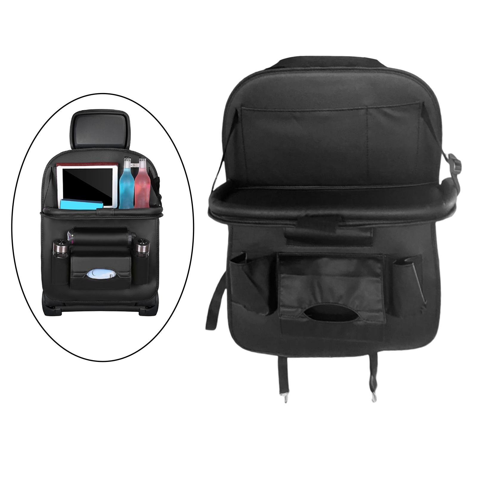 Car Seat Back  Storage Bag Holder Hanging Black