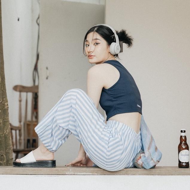 Kuchimachic - Áo Tank Top thun tăm thêu chữ Kuchimachic MÃ KUCR07